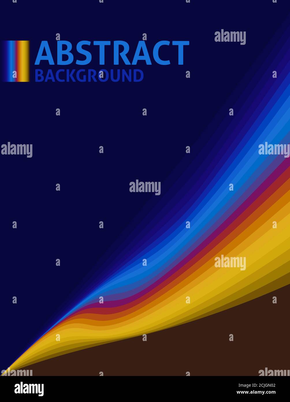 Modello astratto di copertina per catalogo o poster per presentazione. Layout grafico vettoriale creativo Illustrazione Vettoriale