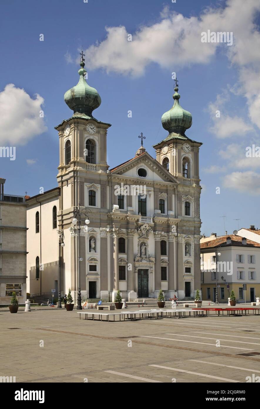 Chiesa di Sant Ignazio a Gorizia. Italia Foto Stock
