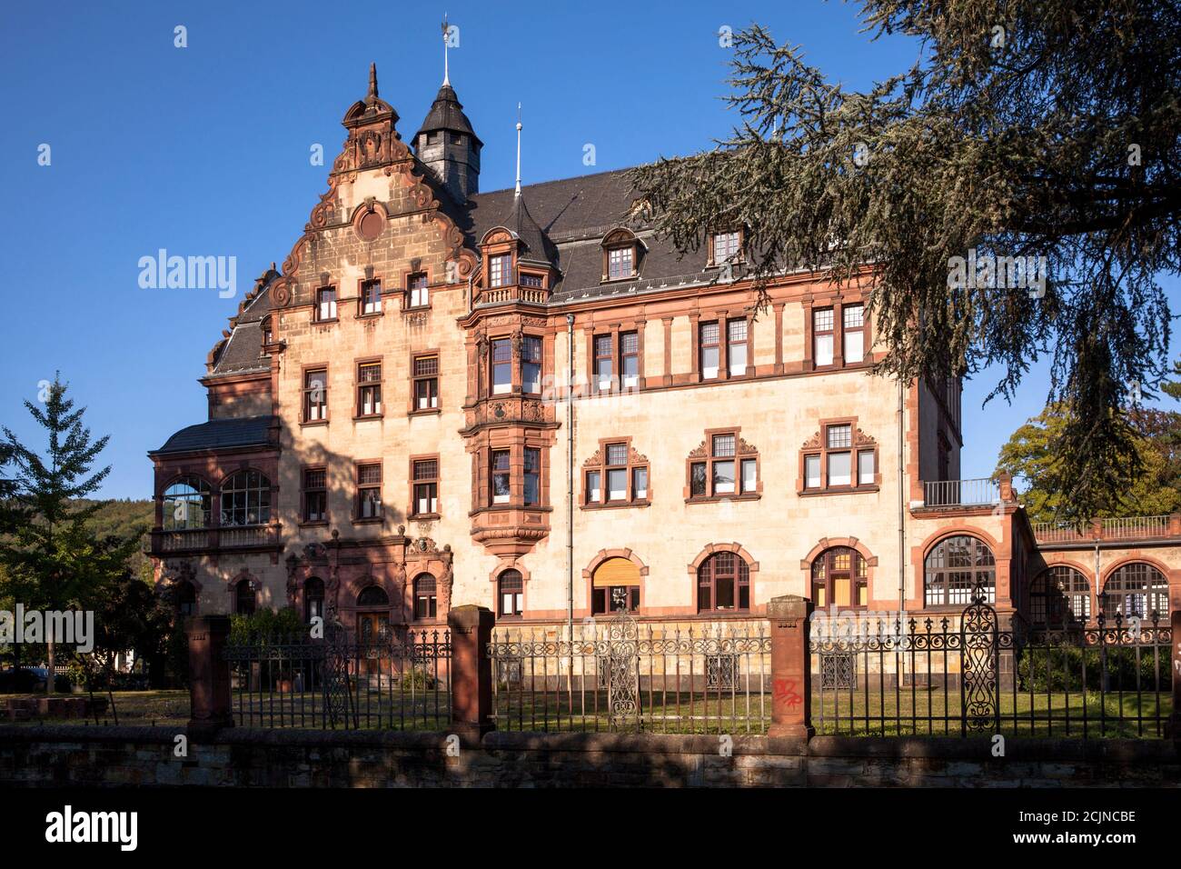 Centro di fisica a Bad Honnef sul Reno, Hoelterhoffstift, sede della Società fisica tedesca (DPG) e della Società di scienziati naturali tedeschi An Foto Stock