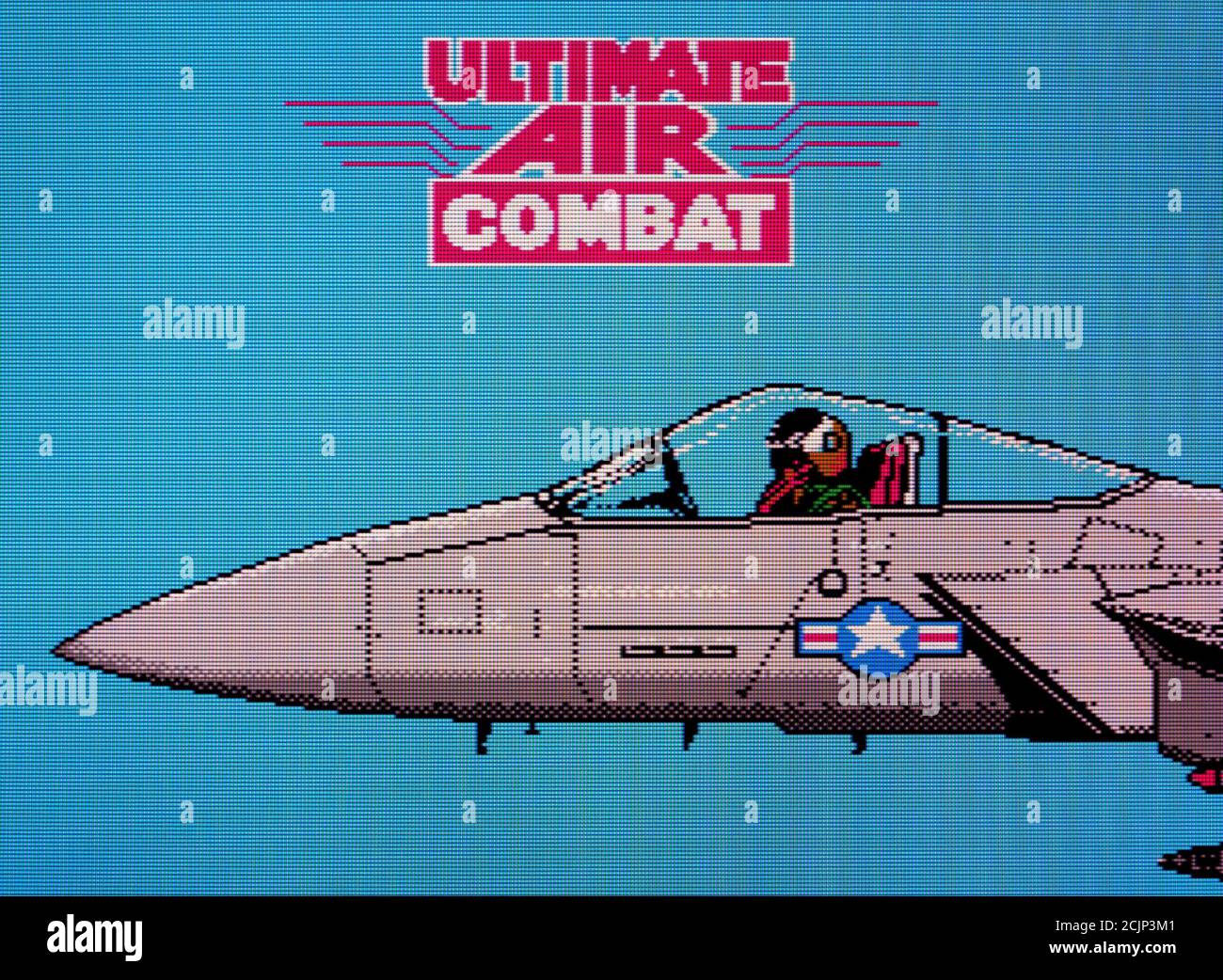 Ultimate Air Combat - Nintendo Entertainment System - NES Videogioco - solo per uso editoriale Foto Stock