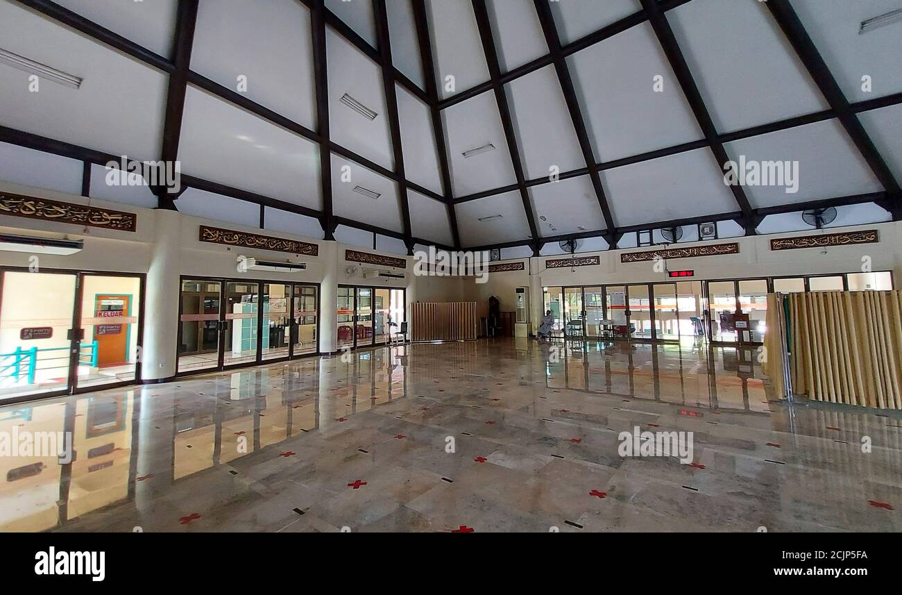 Masjid Raya Bintaro Moschea, Bintaro, Tangerang Selatan, Banten, Indonesia Foto Stock