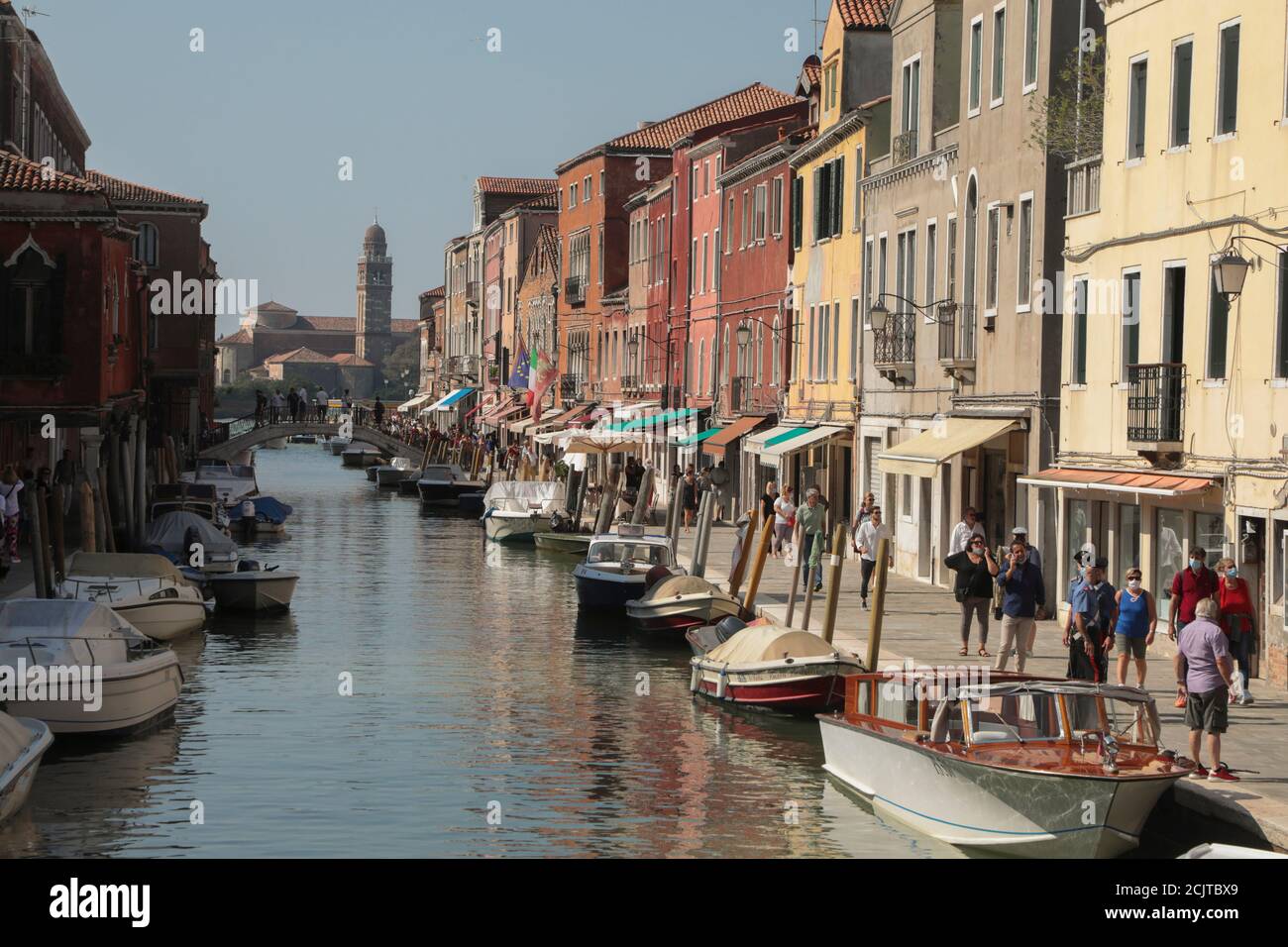 ISOLA DI MURANO, VENEZIA , ITALIA Foto Stock