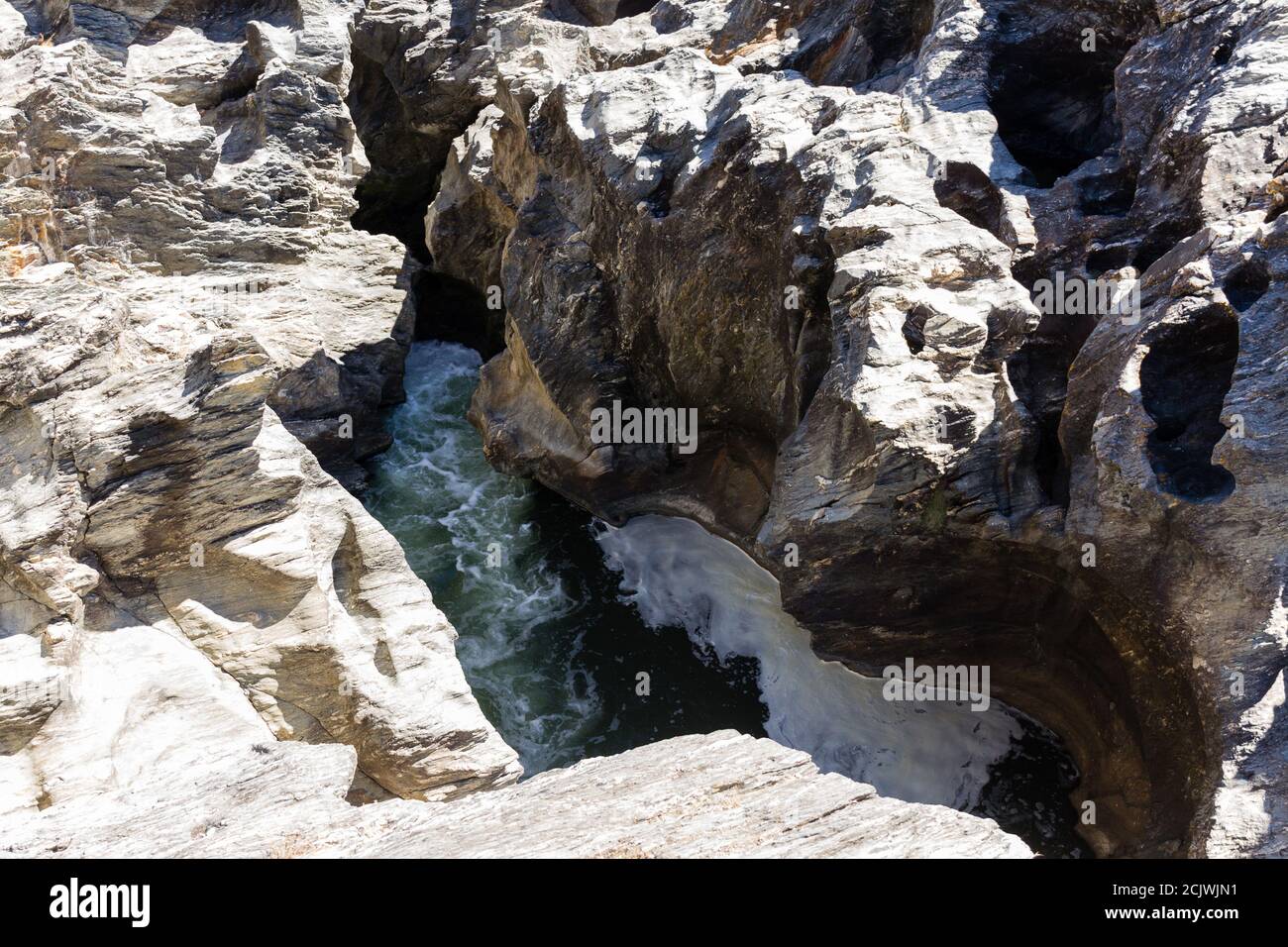 Cascata di Puno do Lobo, ad Alentejo, Portogallo Foto Stock