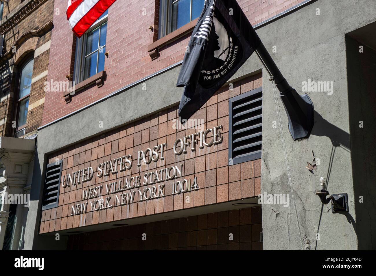 Ufficio postale, West Village, New York City, New York, Stati Uniti Foto Stock