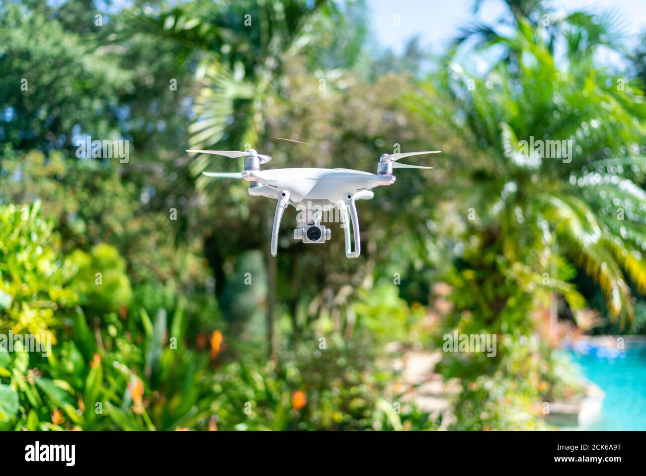 Questa foto è stata scattata insieme a una fotografia immobiliare in DAVIE, Florida. Foto Stock