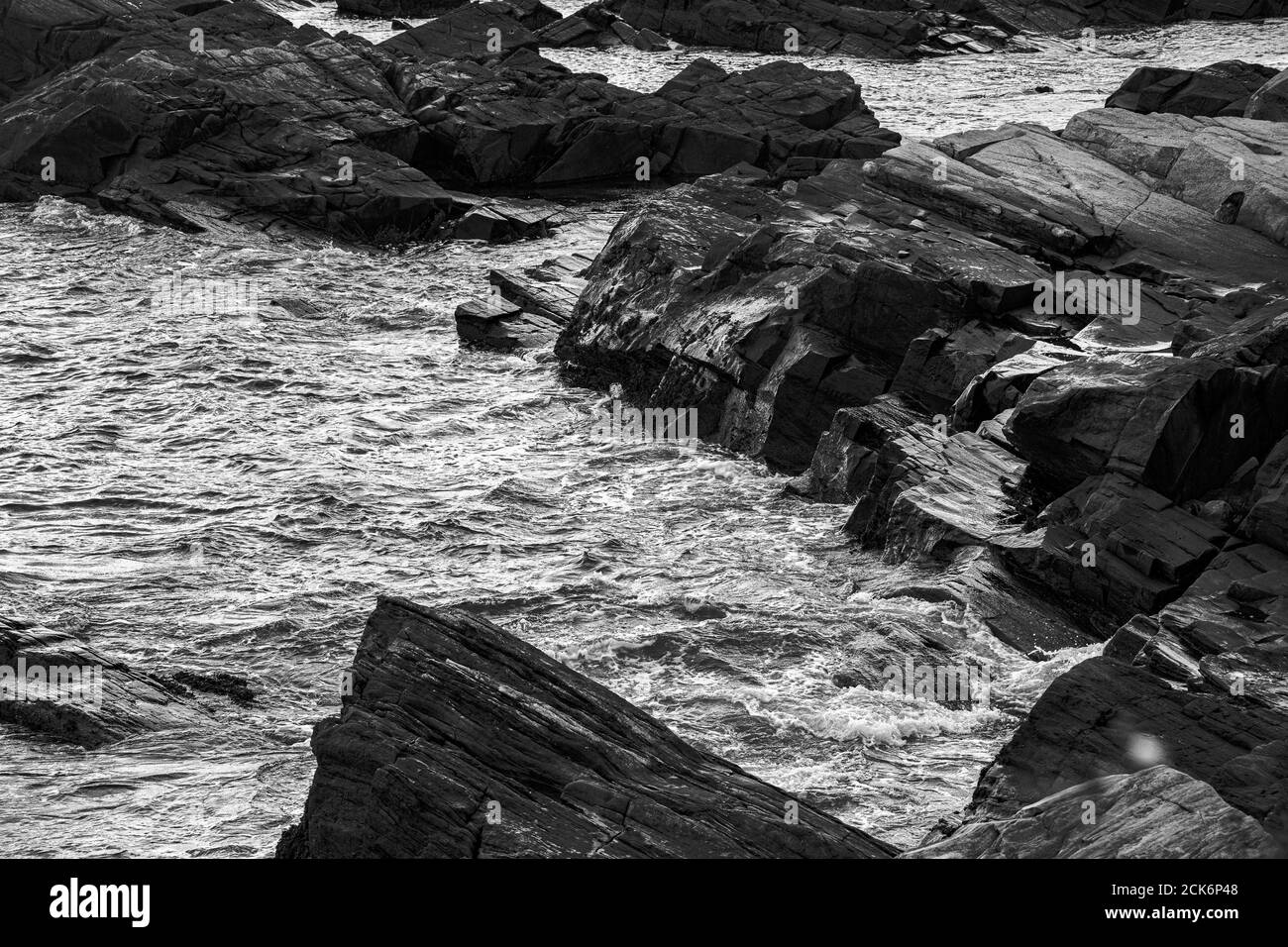 Portland Head Light a Portland, Maine Foto Stock