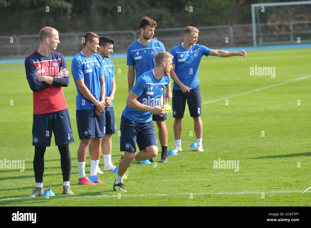 KSC gioco di squadra di seconda lega 4 vittorie Foto Stock