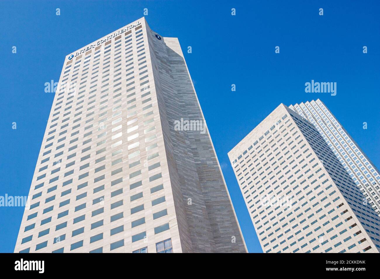 Miami Florida,Intercontinental,hotel Southeast Financial Center centro alto edificio grattacielo alti grattacieli uffici edifici punti di riferimento Foto Stock