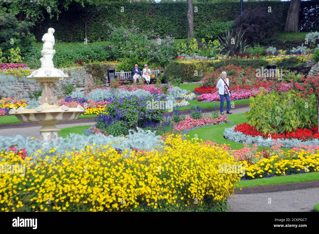 DINGLE GIARDINI SHREWSBURY Foto Stock