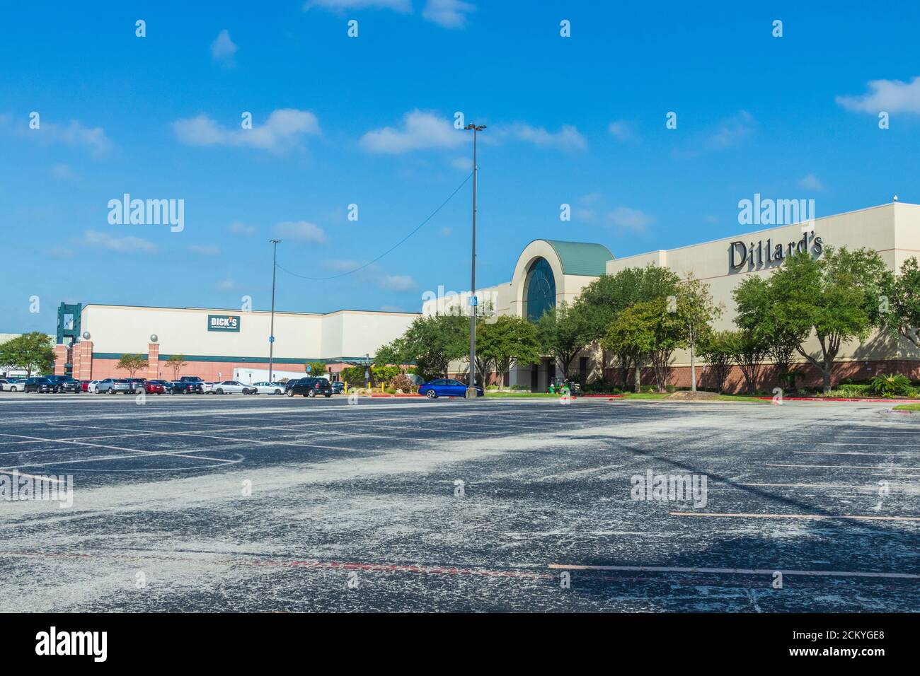 Grandi magazzini presso il Woodlands Mall a The Woodlands, Texas. Foto Stock