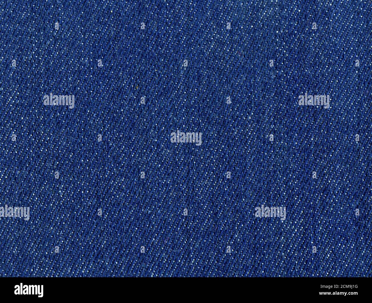 Lenzuola a trama a strisce blu denim tessuto sfondo Foto Stock