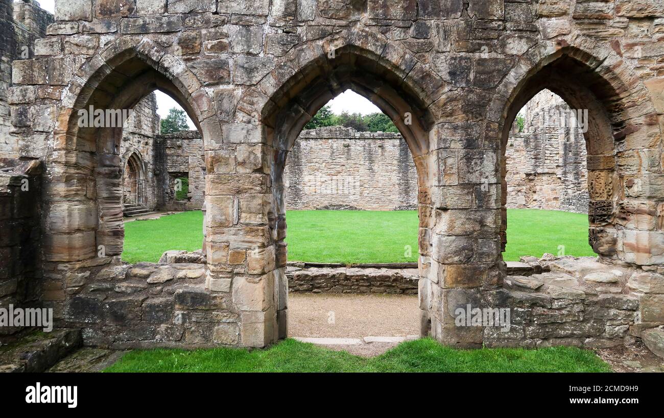 Finchale Priory Durham Foto Stock