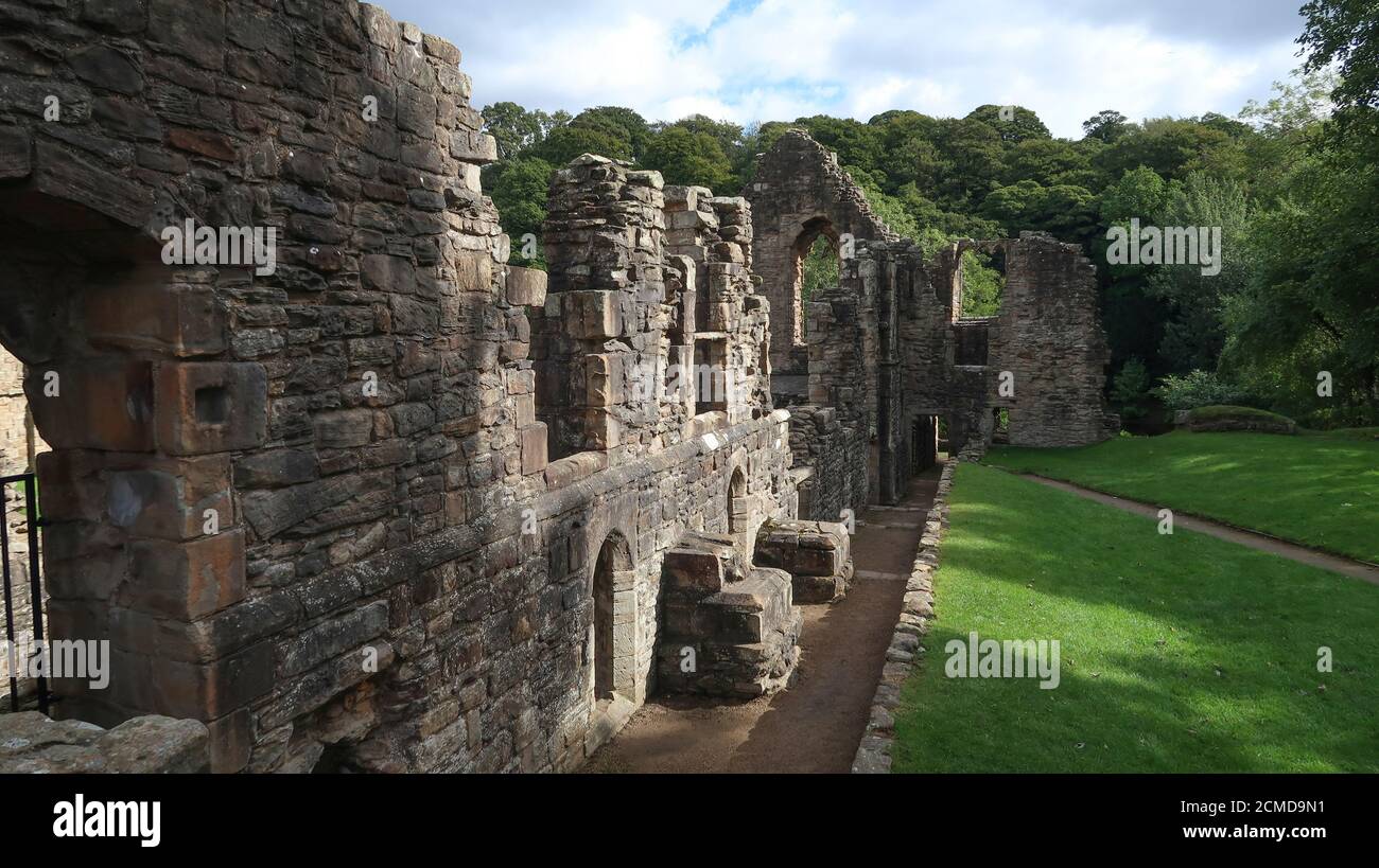 Finchale Priory Durham Foto Stock