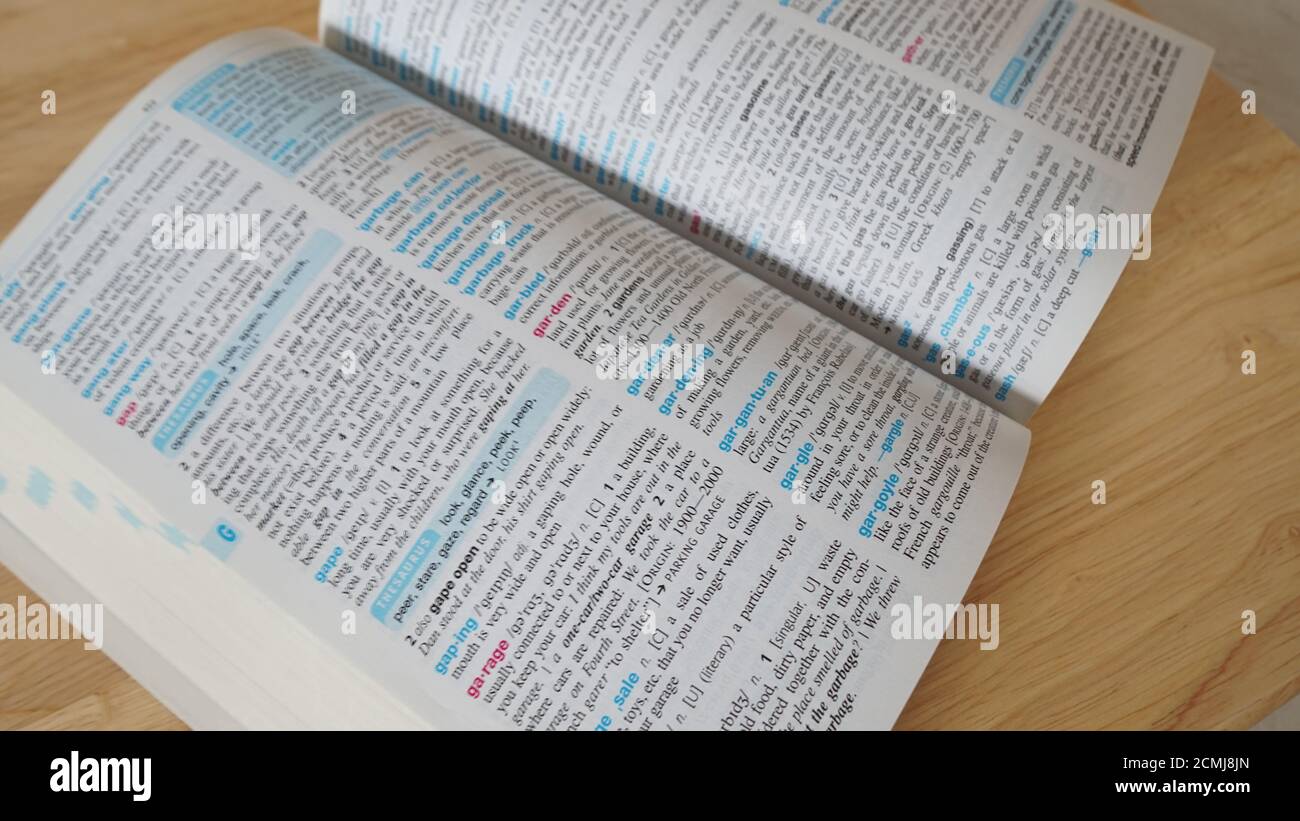 Dizionario Longman di inglese americano Foto Stock