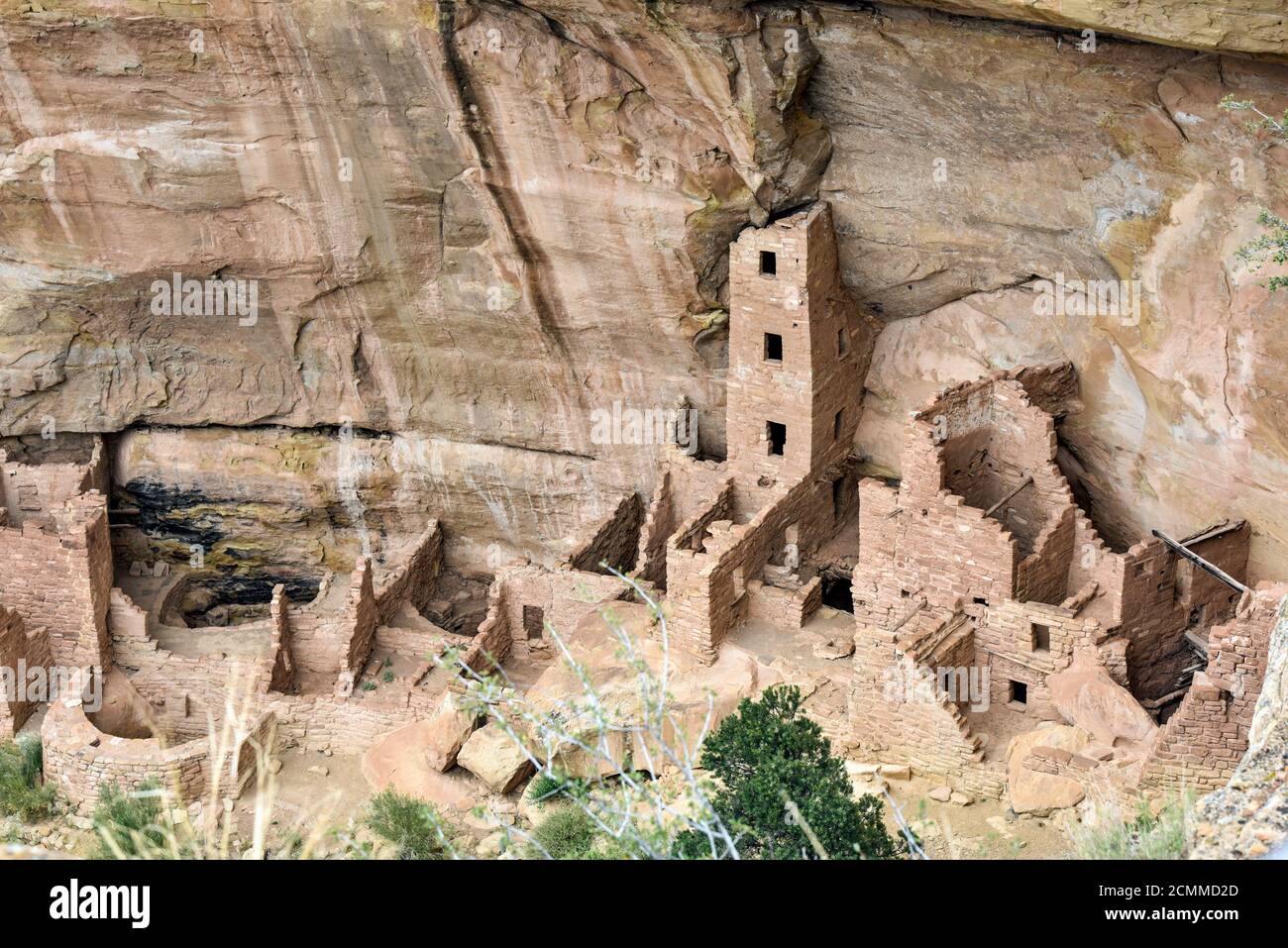 Mesa Verde National Park nel sud-ovest del Colorado Foto Stock