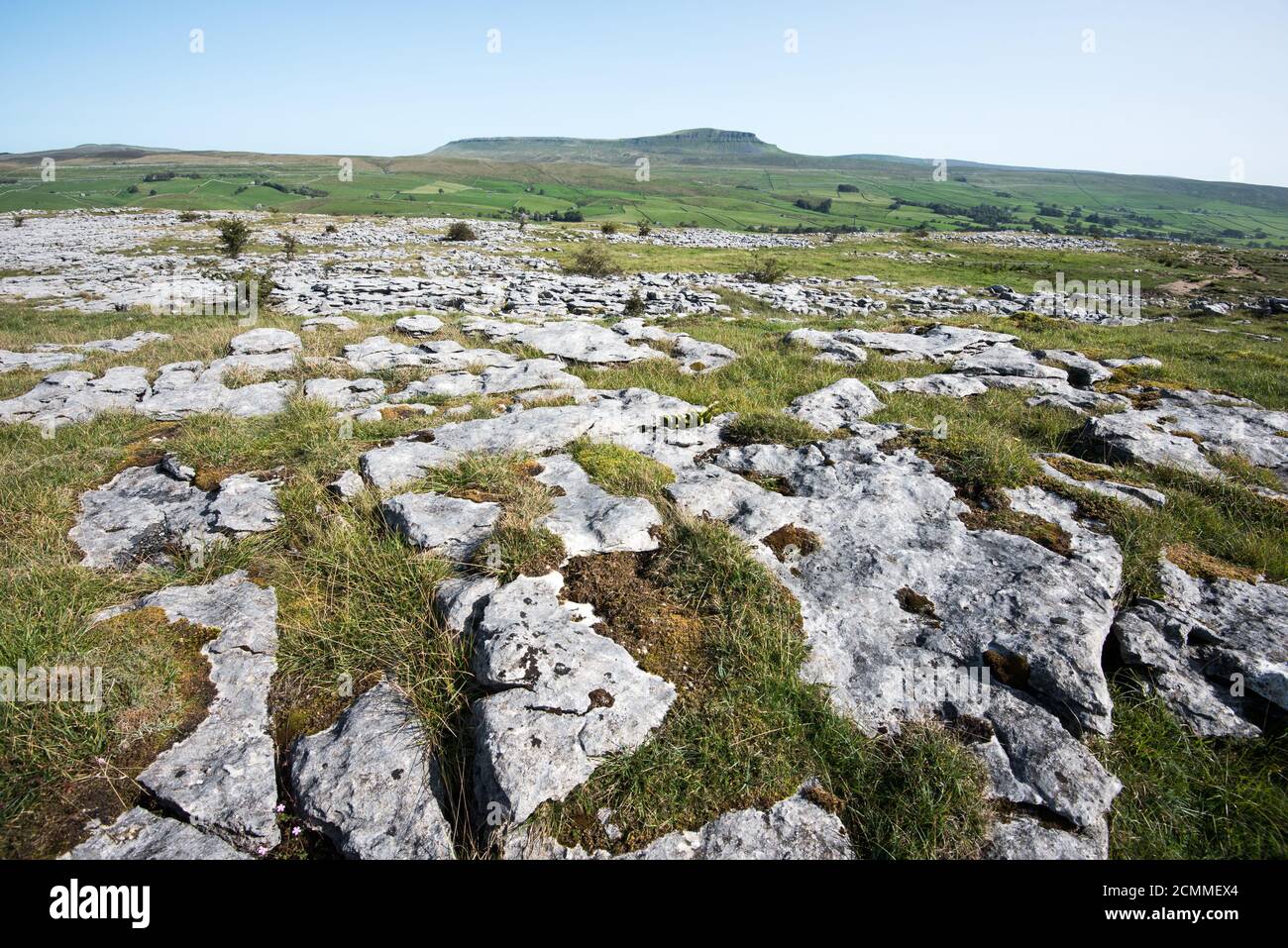 Horton-in Ribblesdale vicino a Sulber Nick Foto Stock