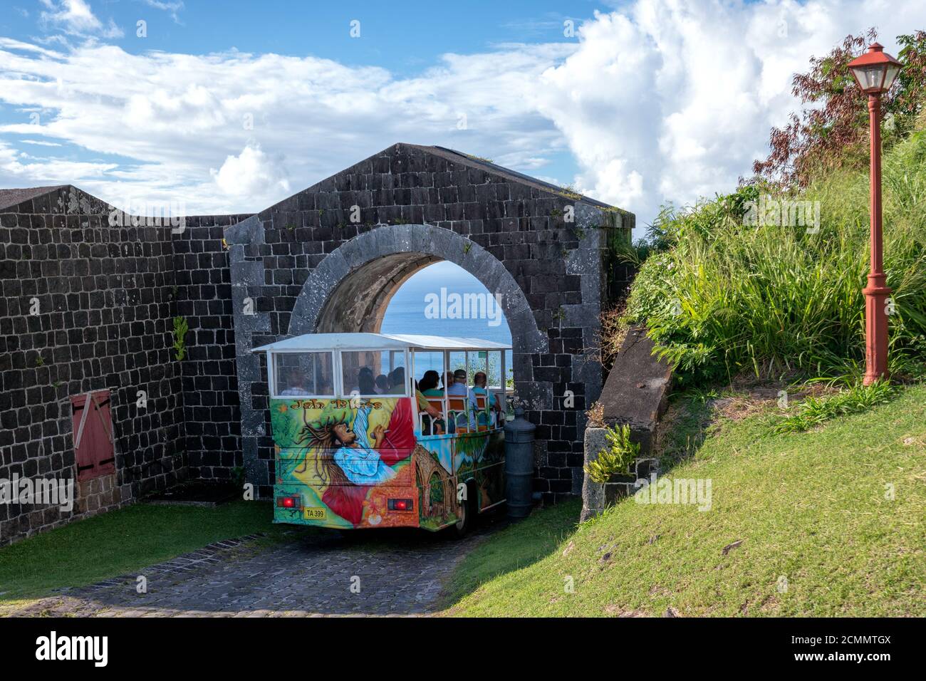 Federazione di Saint Kitts e Nevis Foto Stock