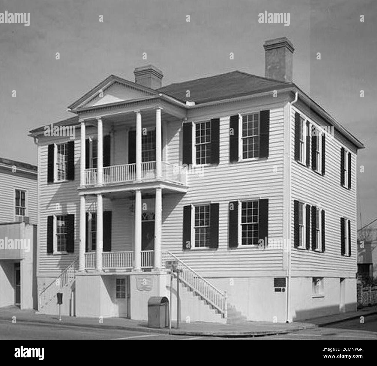 John Mark Verdier House - 810 Bay St. (Beaufort South Carolina). Foto Stock