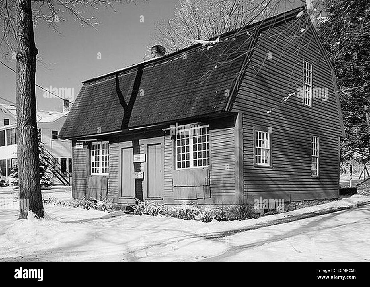 Joseph Carpenter Silversmith Shop 71 East Town Street Norwichtown (New London County Connecticut). Foto Stock