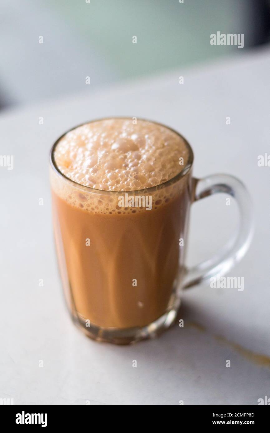 Tah tarik, una popolare bevanda locale in Malesia Foto Stock