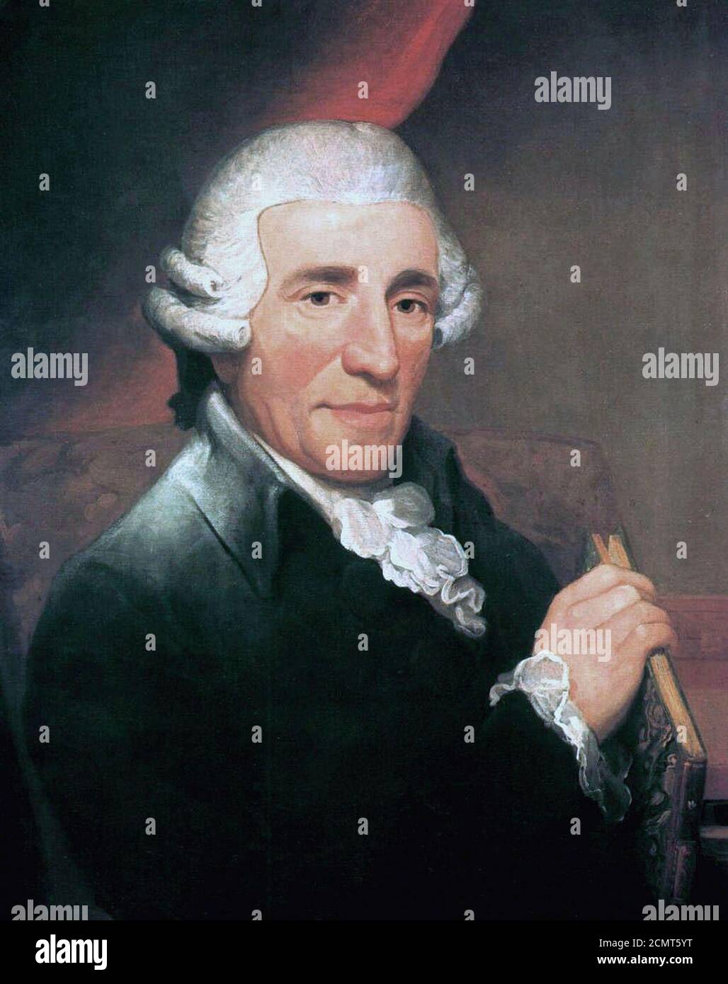 Joseph Haydn, målning AV Thomas Hardy från 1792FXD. Foto Stock