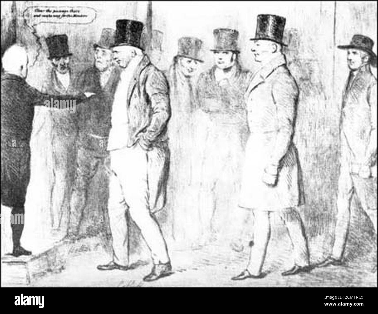 John Doyle 1833 MPs. Foto Stock