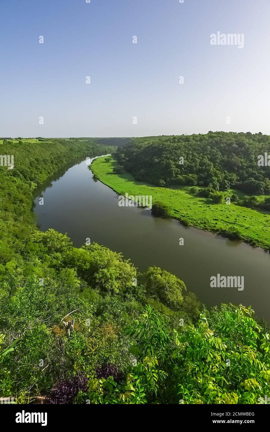 Chevon River Repubblica Dominicana Foto Stock