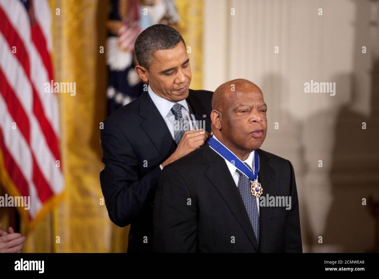 John Lewis - Medaglia presidenziale della libertà. Foto Stock