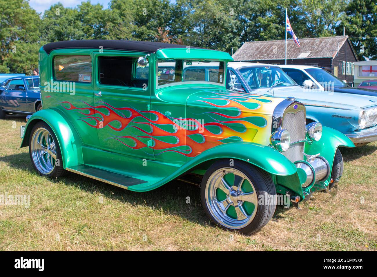 Ford Custom Car Hot Rod Styling Foto Stock