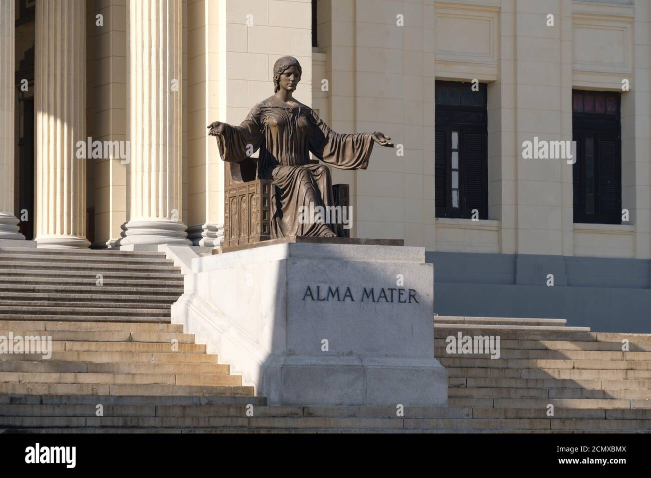 L'Università dell'Avana, la più antica istituzione di istruzione superiore di Cuba Foto Stock