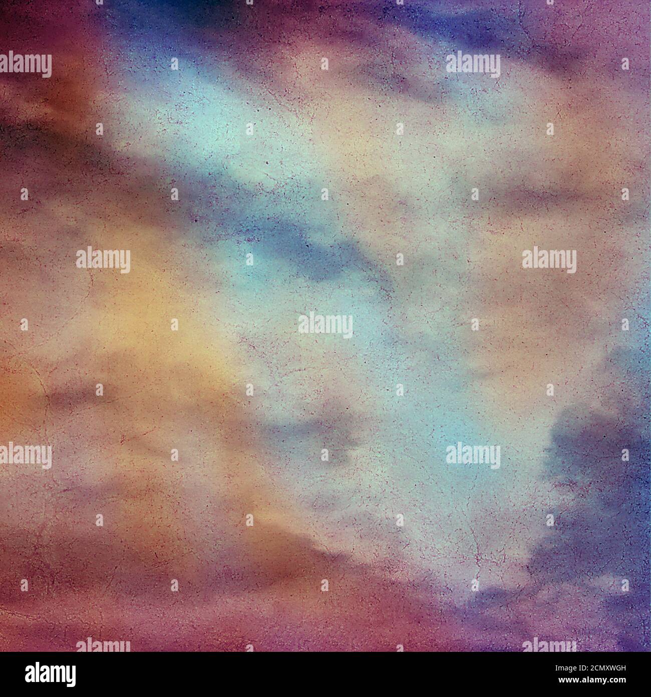 Vecchia carta multicolore di texture di sfondo Foto Stock