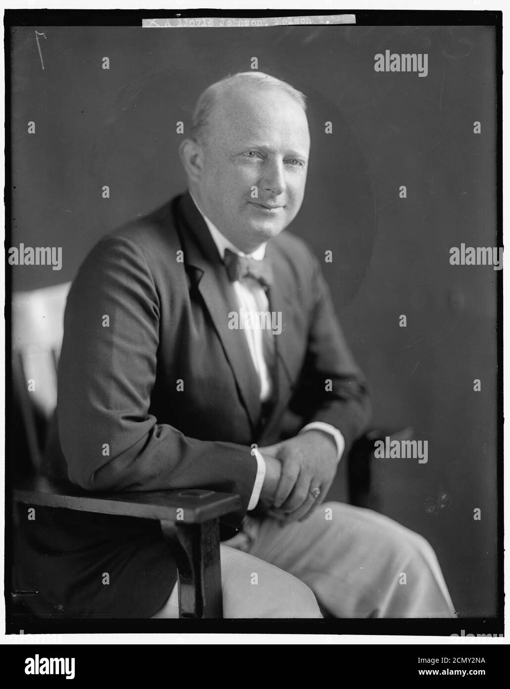 JOHNSON, NELSON T. Foto Stock