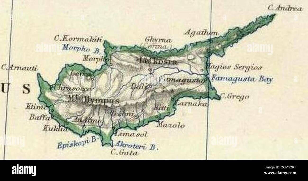 Johnston Alexander Keith (1804-1871). Turchia in Asia Transcaucasia. 1861 (CA). Foto Stock