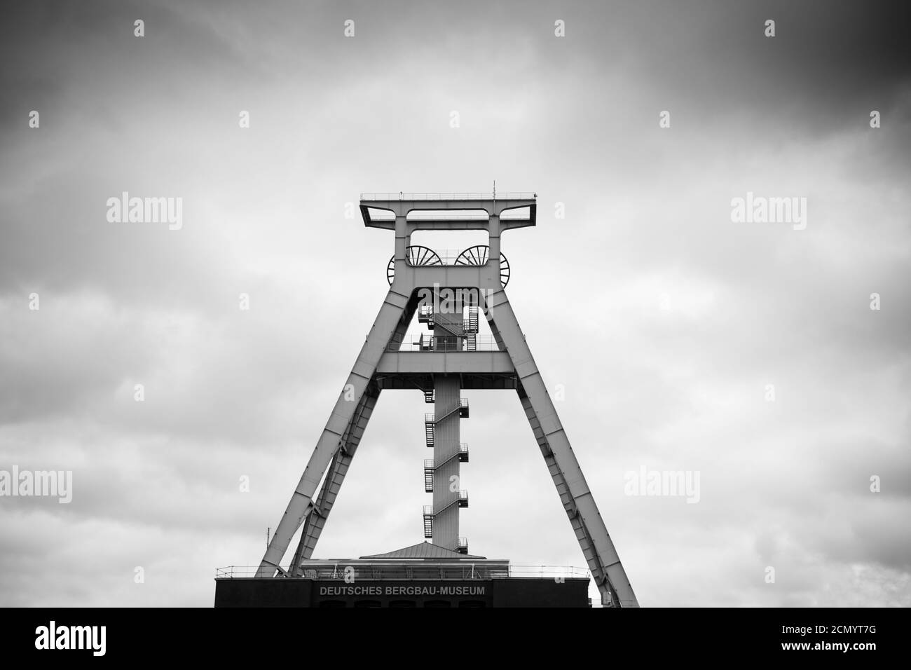 Museo tedesco delle miniere, Bochum, Ruhr, Nord Reno-Westfalia, Germania, Europa Foto Stock