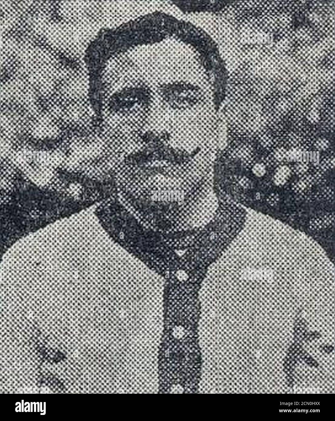 Joseph Caulle campione de France du 800 mètres it 1910. Foto Stock