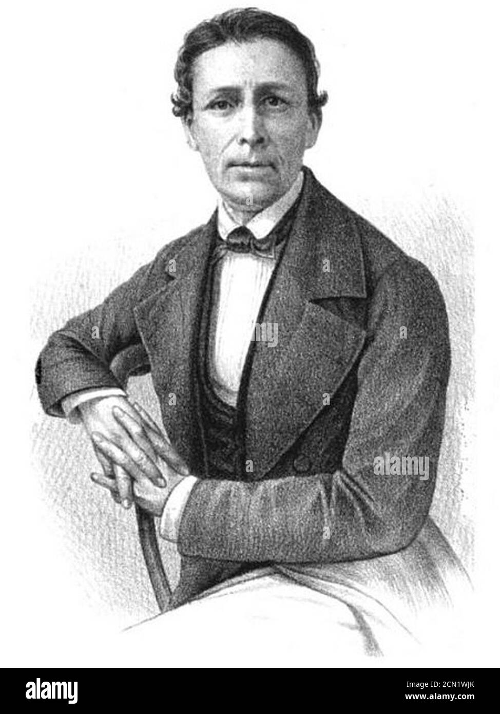 José Joaquín Pesado (1886). Foto Stock