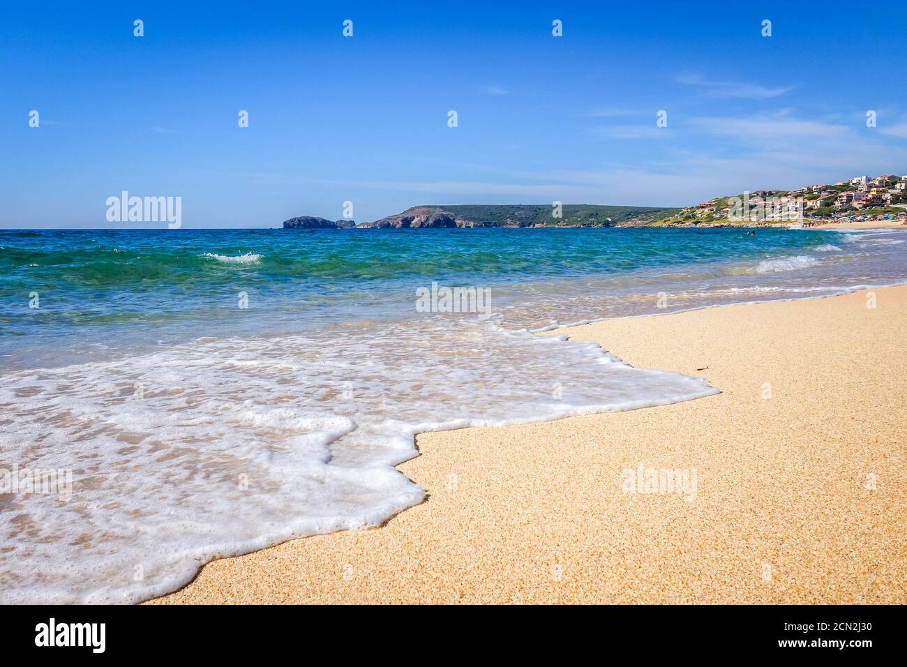 Spiaggia di Torre dei Corsari, Sardegna, Italia Foto Stock