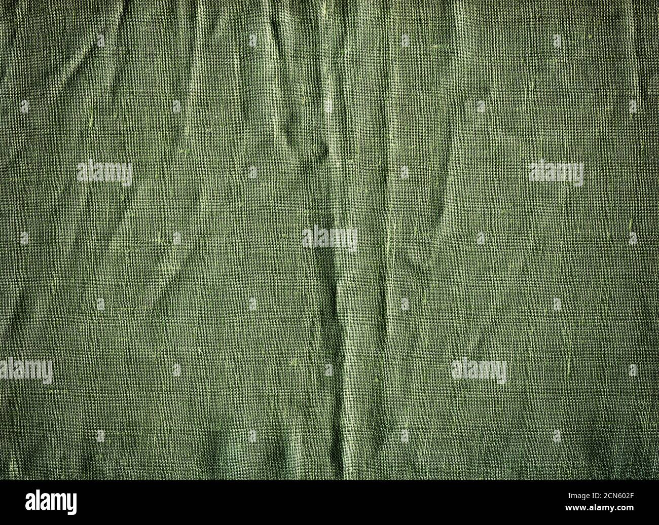 Tessuto verde Foto Stock