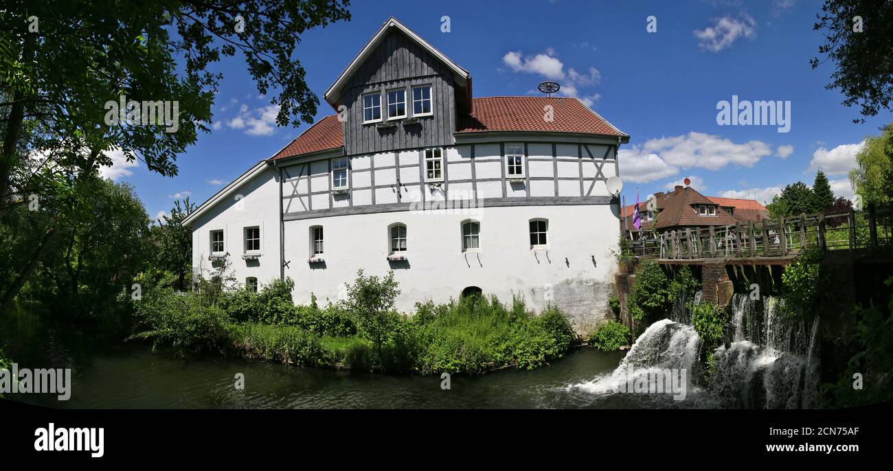 Ammorbidito i luffer al Oldenstädter Mühle Foto Stock