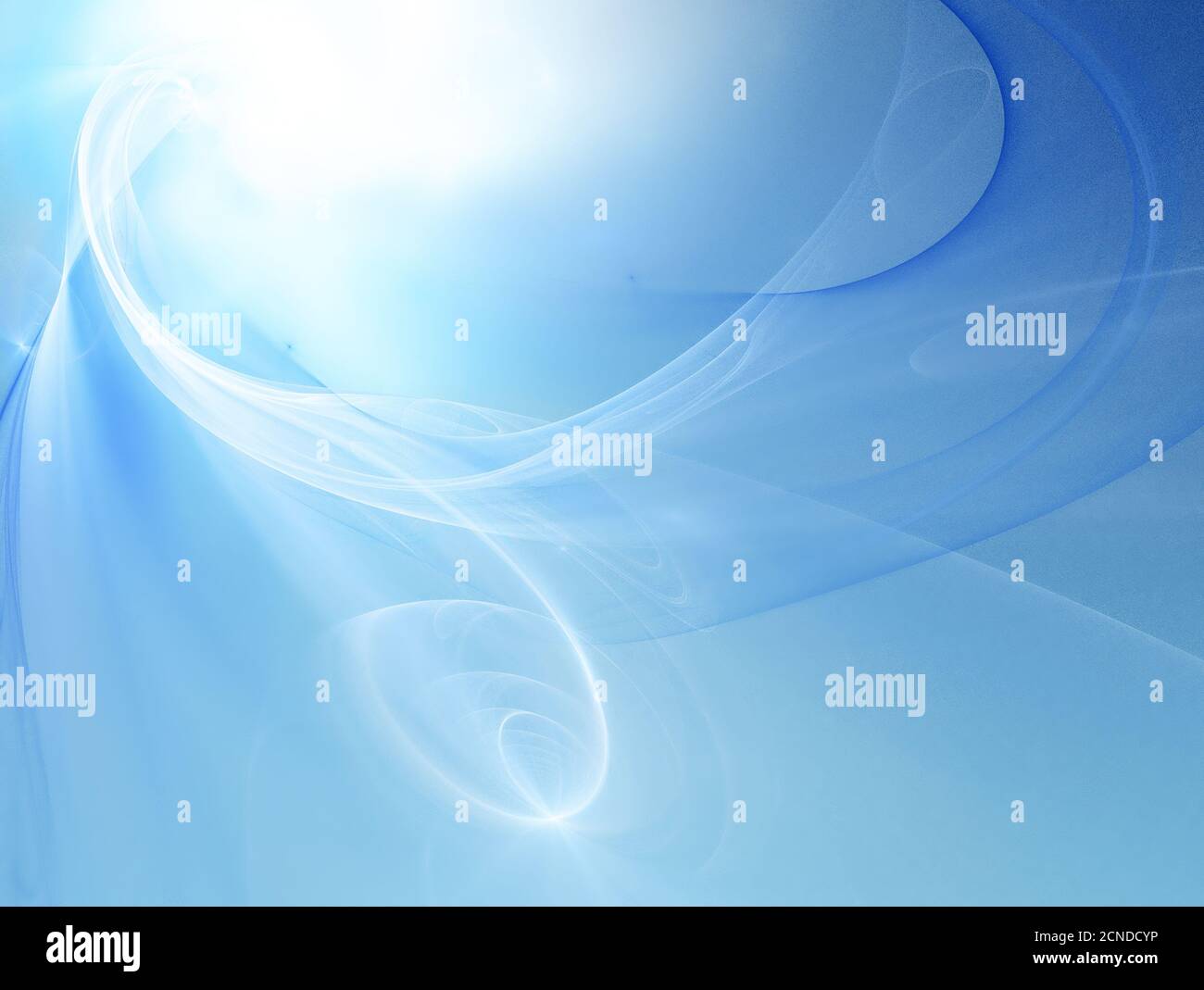 Abstract sfondo blu Foto Stock