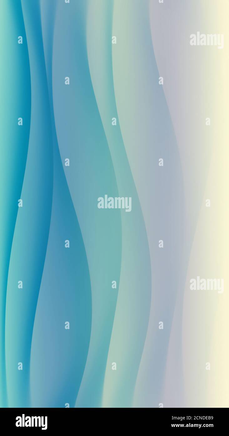 onde blu dell'acqua Foto Stock