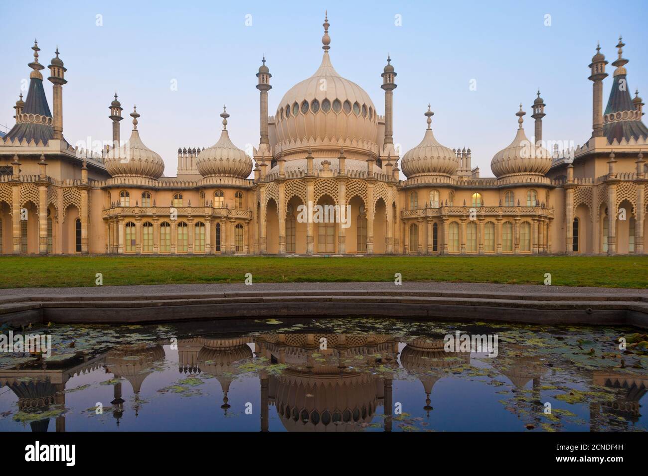Brighton Pavilion, Brighton, Sussex, Inghilterra, Regno Unito, Europa Foto Stock