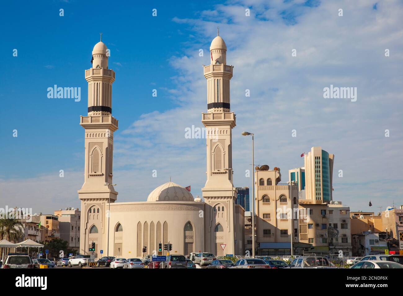 Moschea RAS Ruman, Centro della città, Manama, Bahrein, Medio Oriente Foto Stock