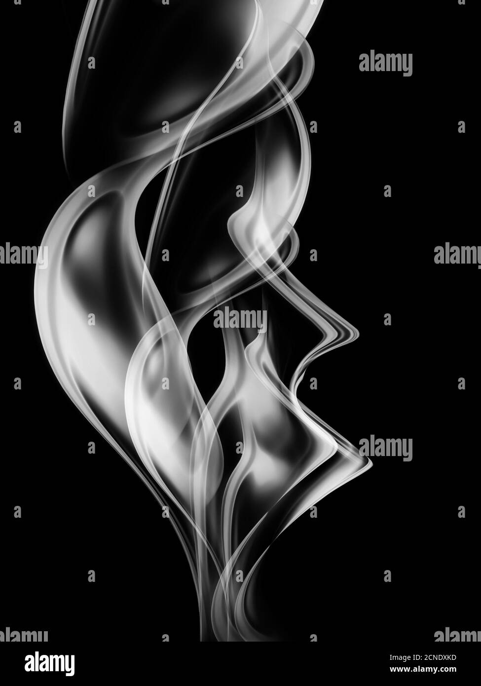 Fumo astratto Foto Stock