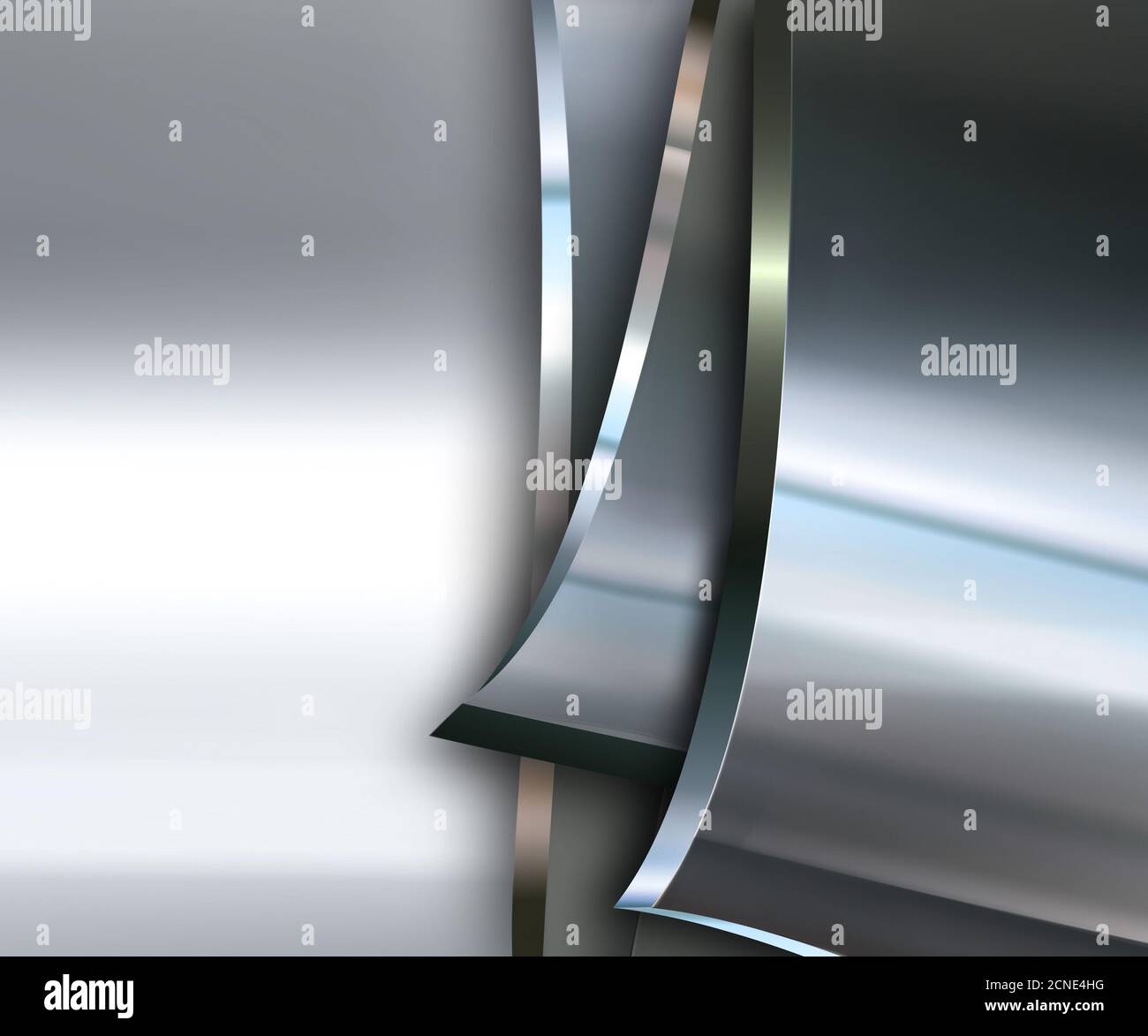 Sfondo di metallo Foto Stock