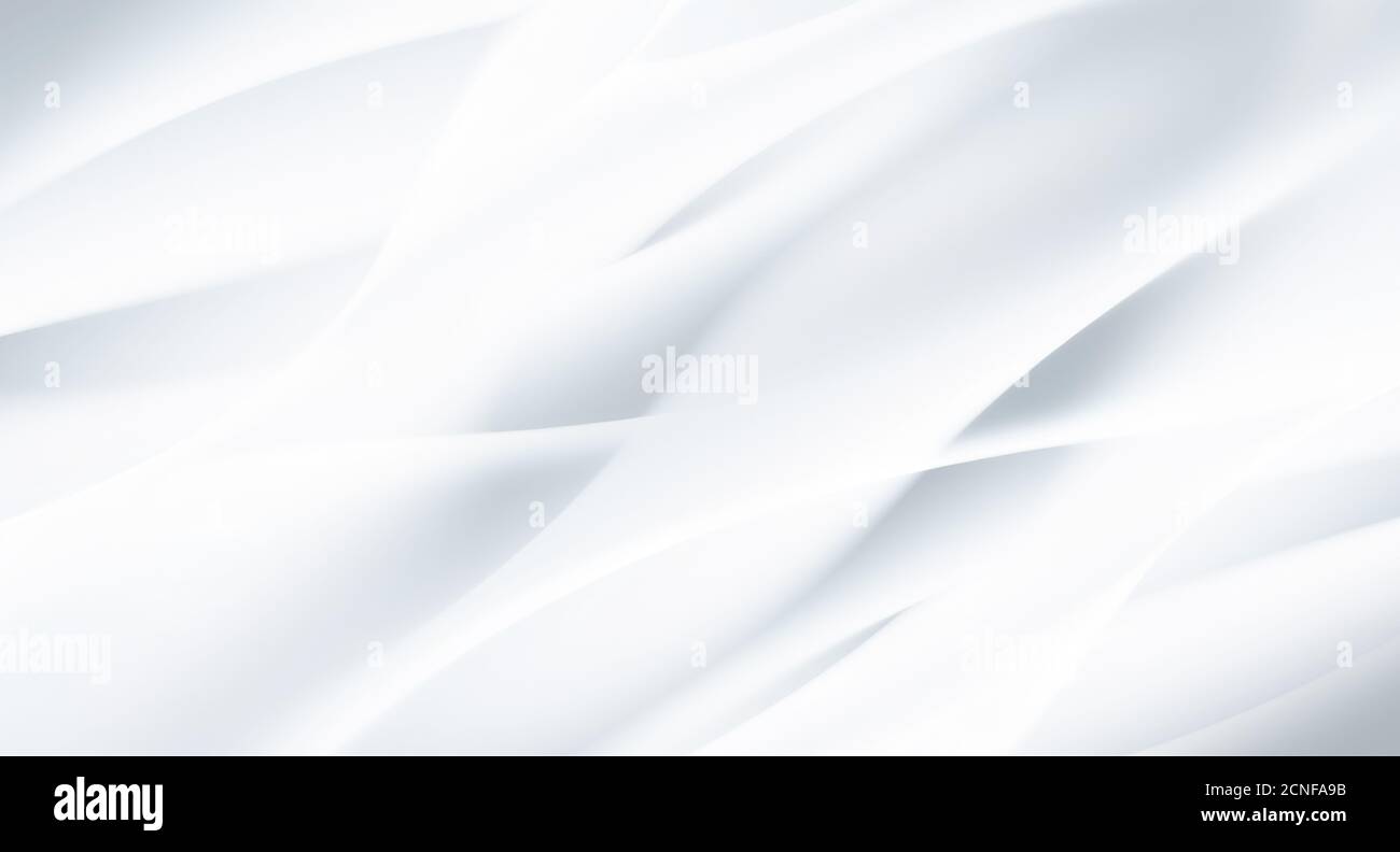 sfondo bianco con linee uniformi Foto Stock