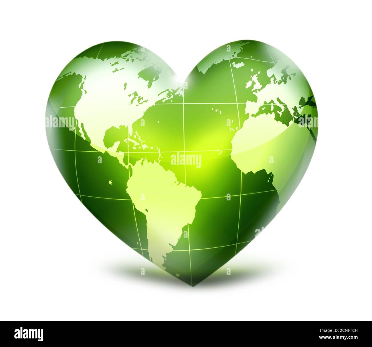 simbolo ambientale Foto Stock