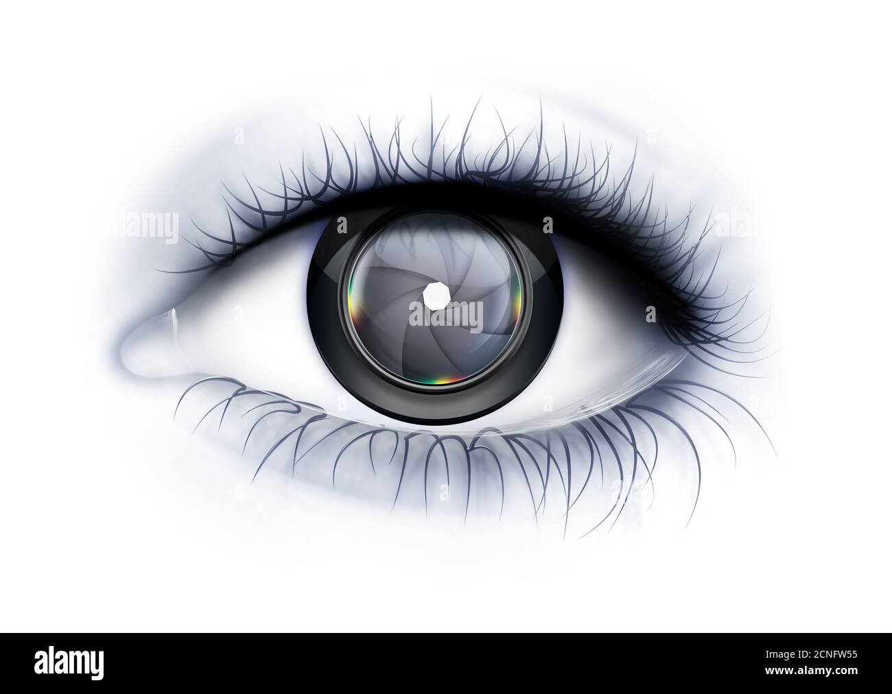 Panoramica fotografo Foto Stock