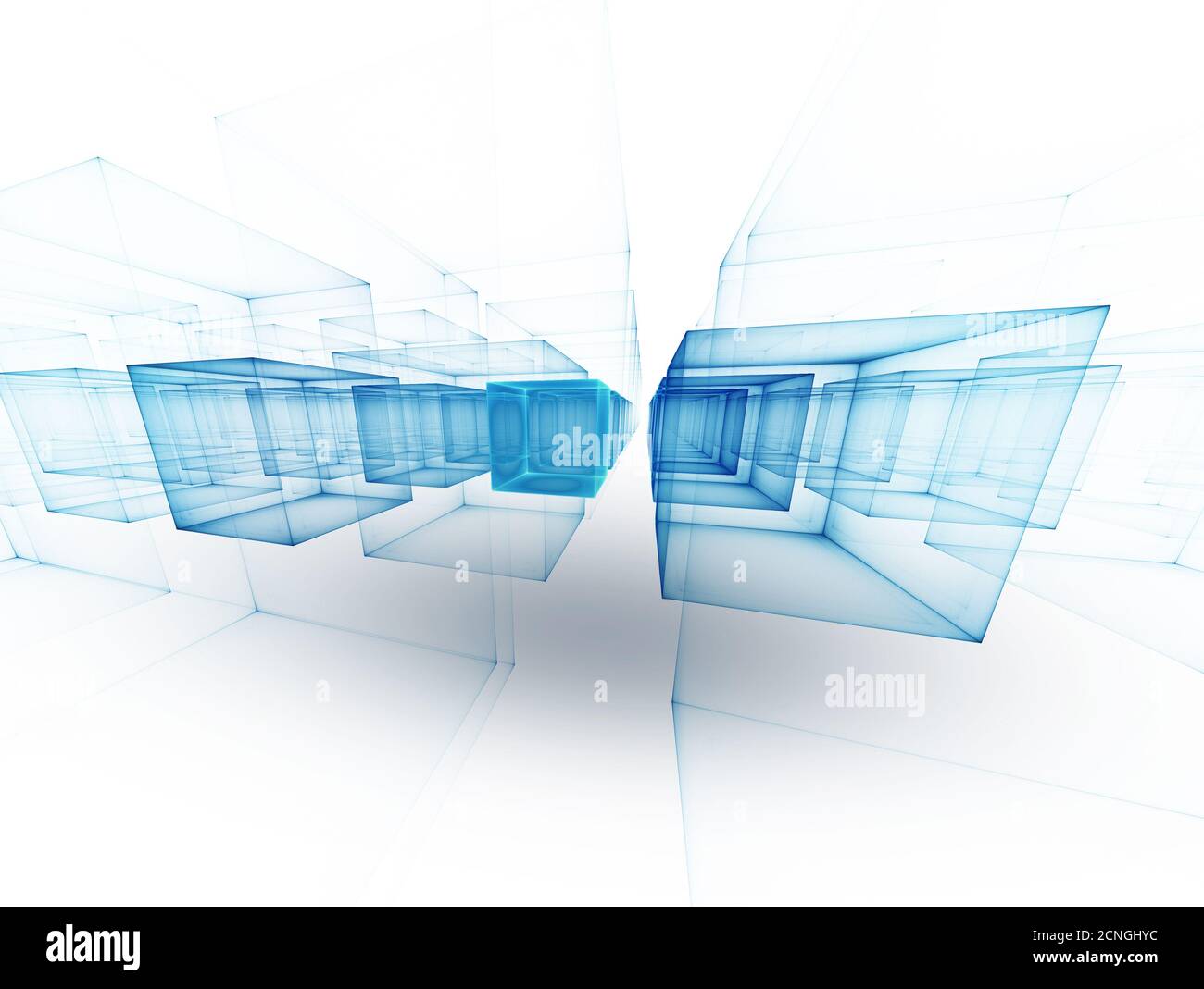 Sfondo futuristico Foto Stock
