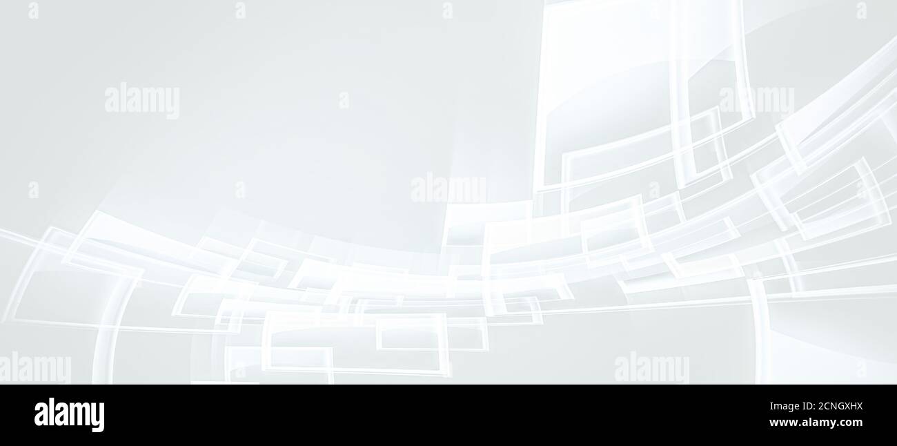 moderno sfondo bianco Foto Stock